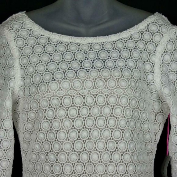 LUDMILA LABKOVA Crochet Eyelet Lace Maxi Dress NWT - Picture 12 of 13